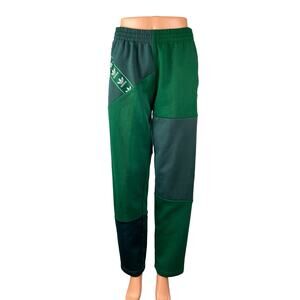 NEW Adidas ADC Patchwork FB Track Green Color Block Activewear Trousers Pants S